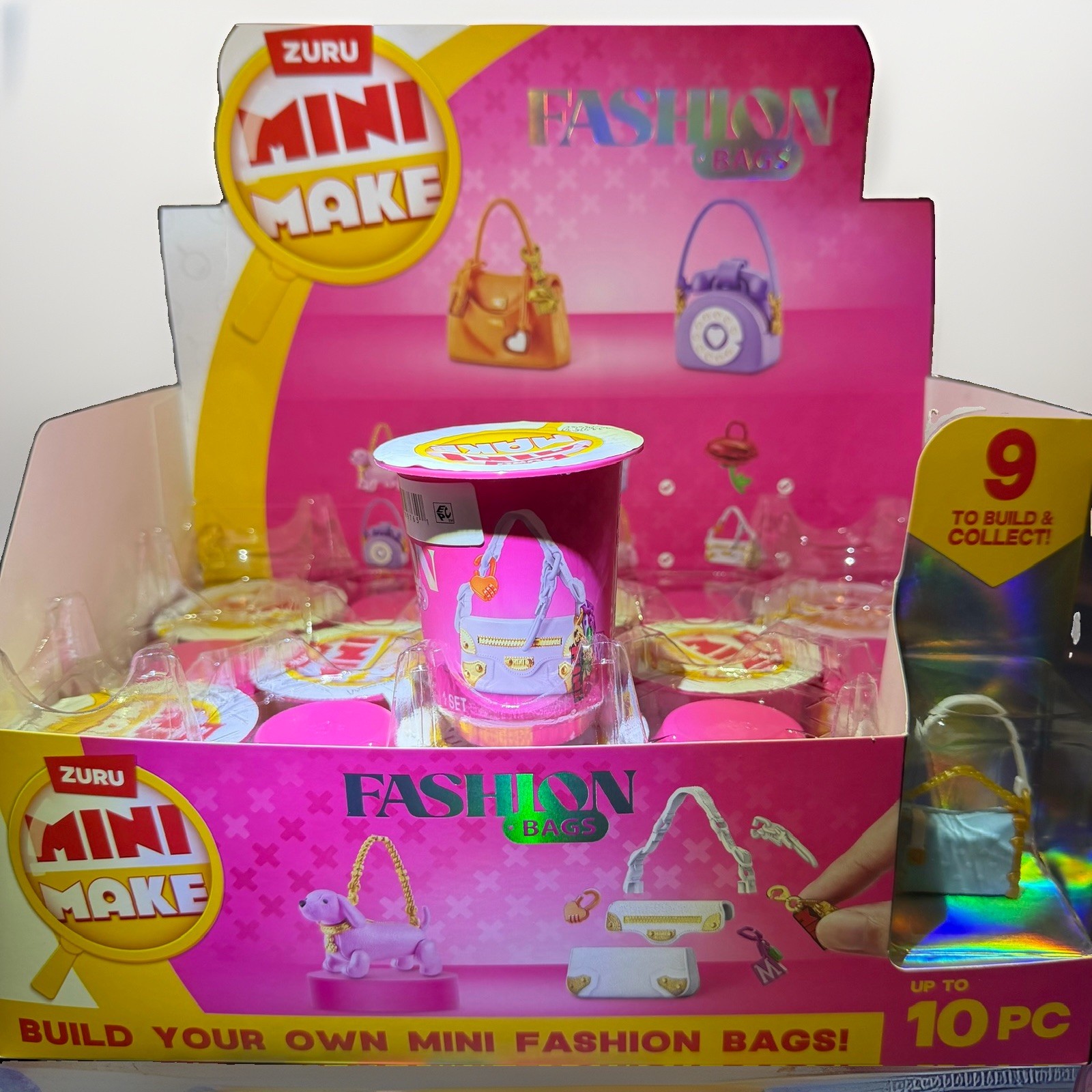 ZURU Mini Make Mini Fashion Bags Blind Pack Pink 1 Pack Ages 6+