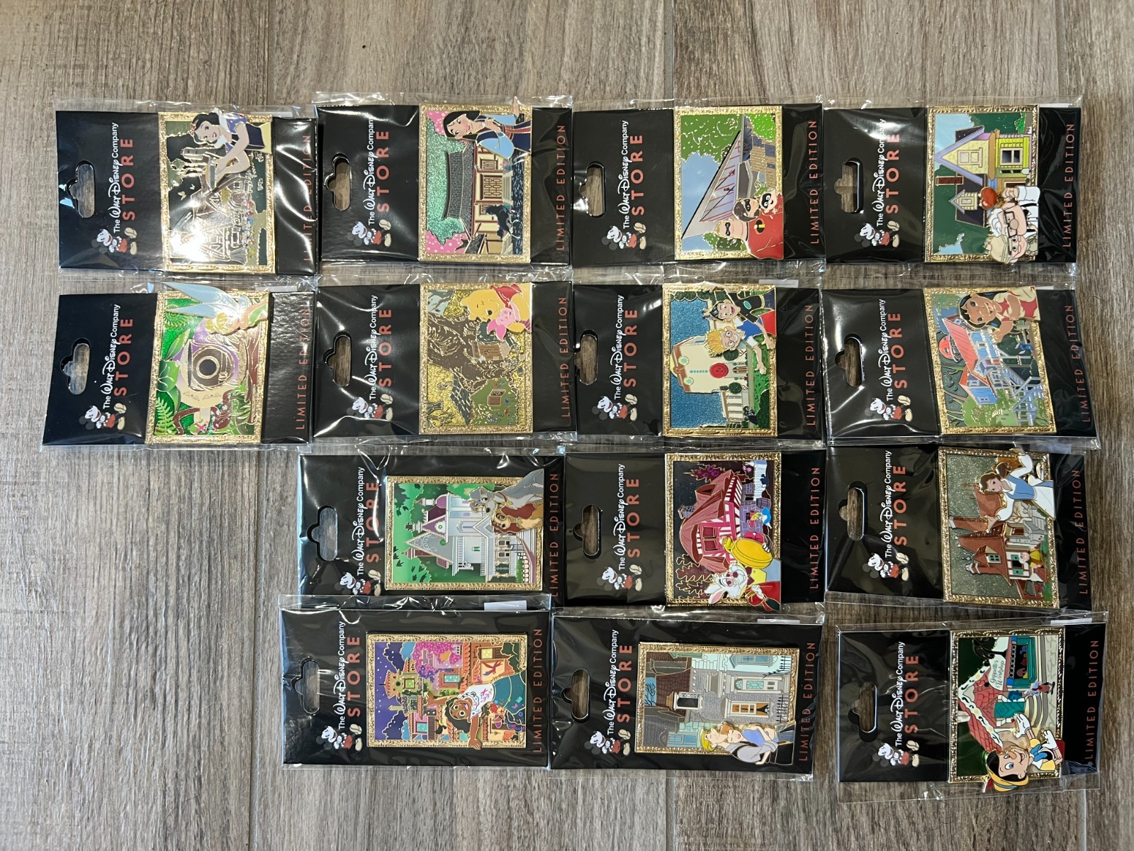 2026 Disney D23 WDCS Welcome Home Pins Complete Set LE 400