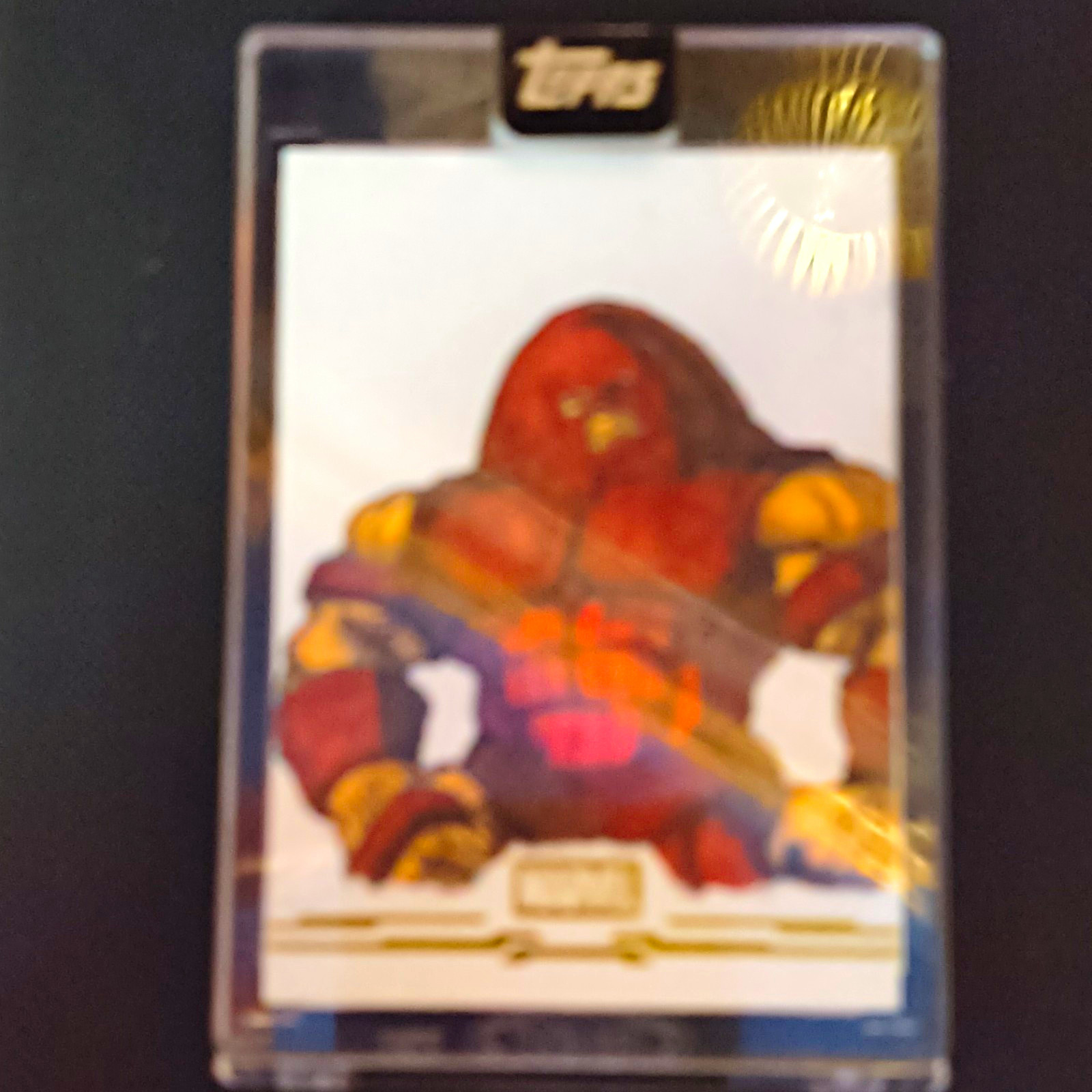 topps 2026 topps marvel mint juggernaut original sketch card 1/1 signed