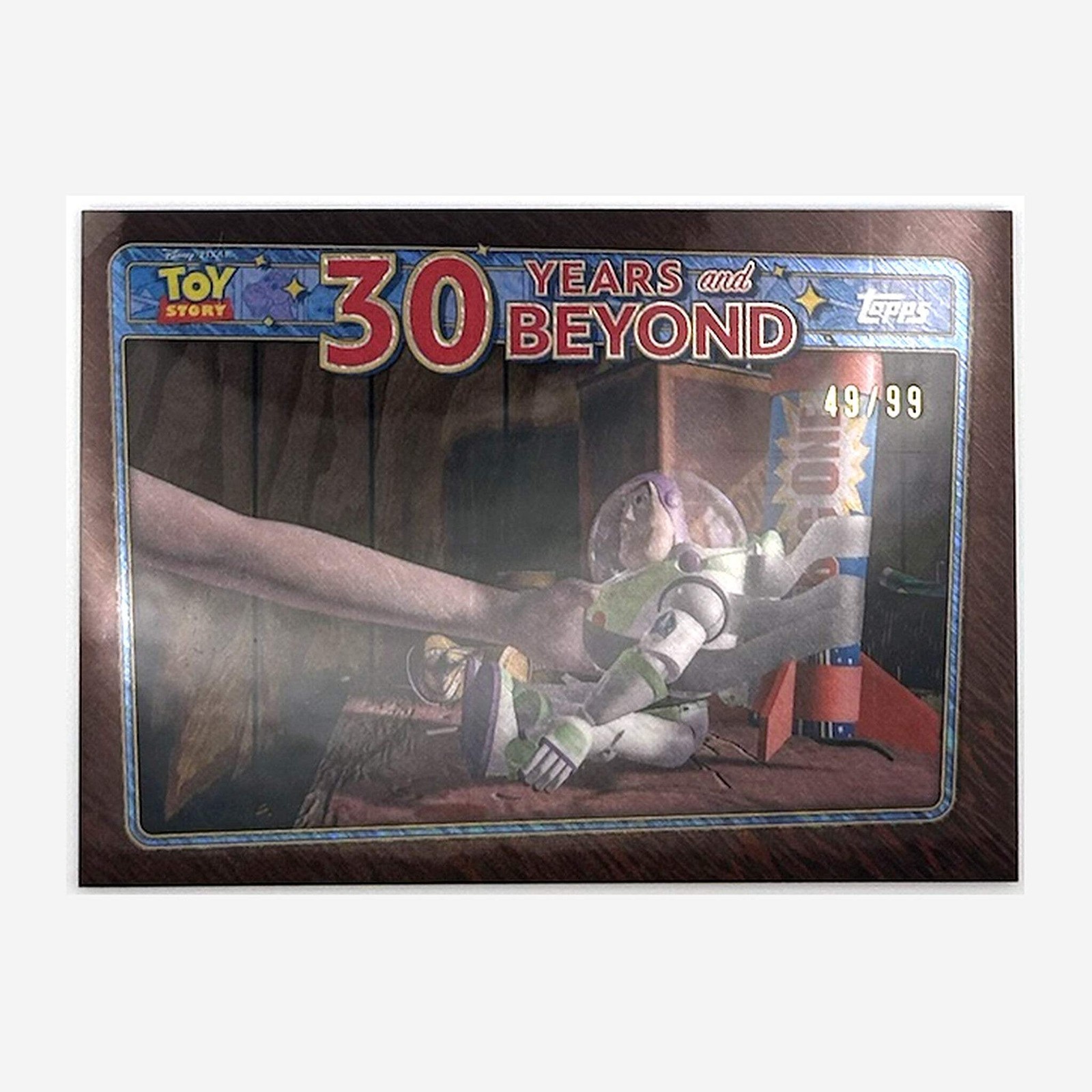 2025 Topps Toy Story 30 Years & Beyond Buzz and the Big One #30Y-13 /99