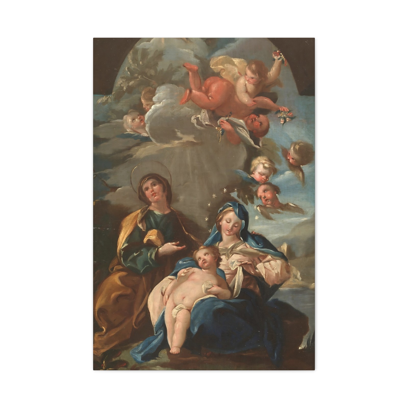 Ramírez de Arellano, Juan - Saint Anne, the Virgin - Canvas Wall Art
