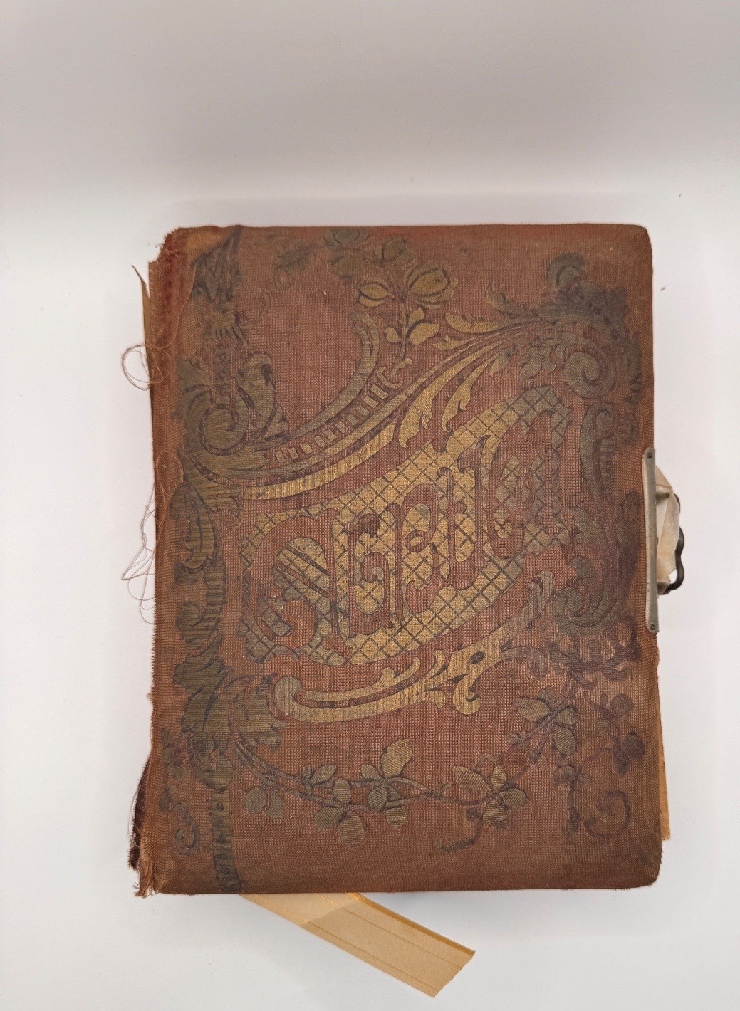 Antique Victorian Photo Album 20 Cabinet Card CDV Portraits 1800s Family Photos
