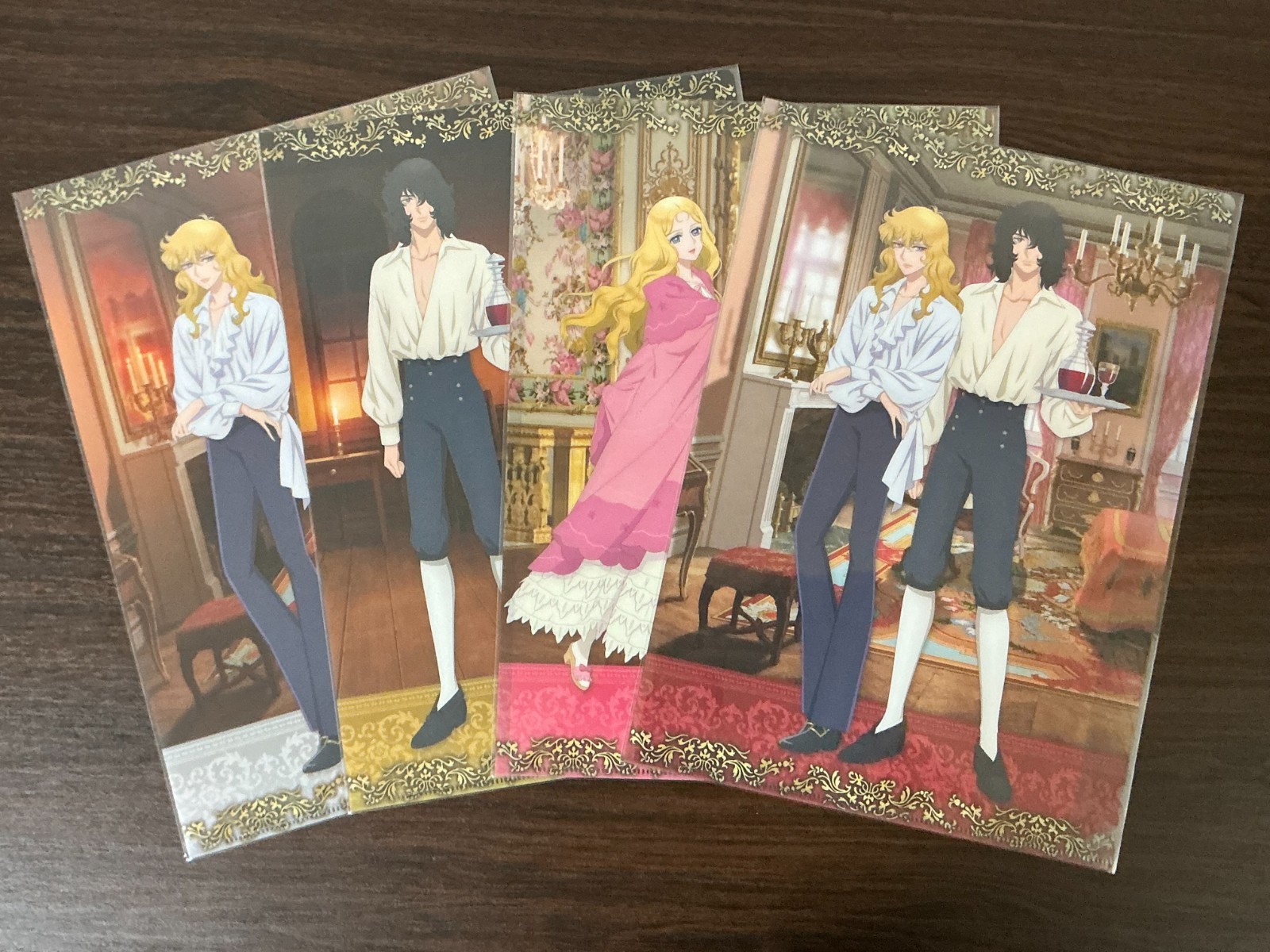 The Rose of Versailles A4 Clear File Set of 4 Oscar Andre Marie Antoinette 2026