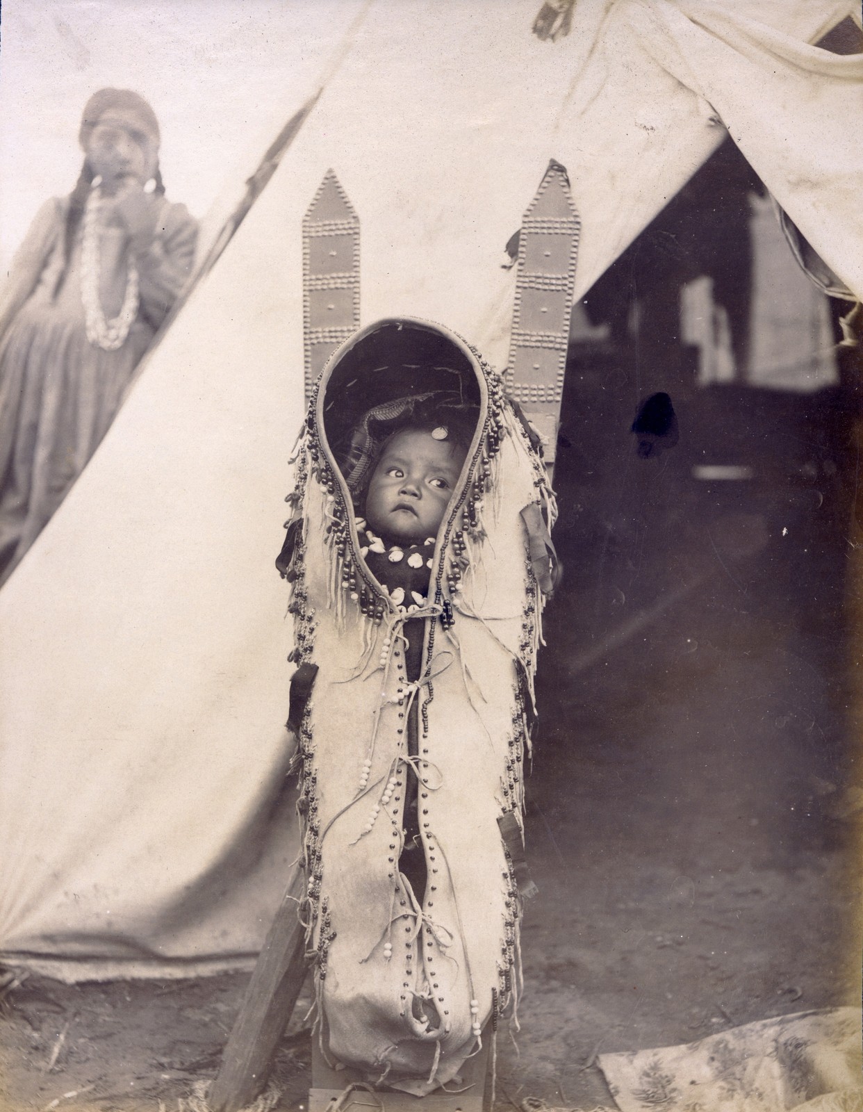 Cheyenne Woman Portrait Vintage 1910 Photo Reprint Wall Art