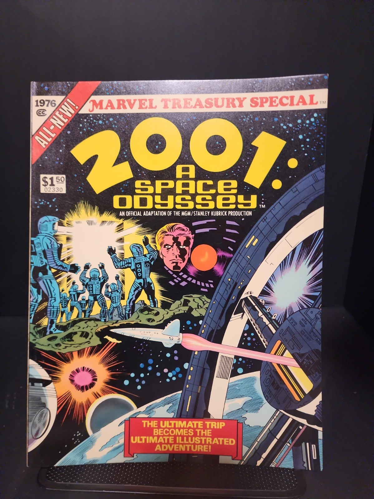 1976 2001: A SPACE ODYSSEY #1 Marvel Treasury Edition Vf/nm Jack Kirby S&A