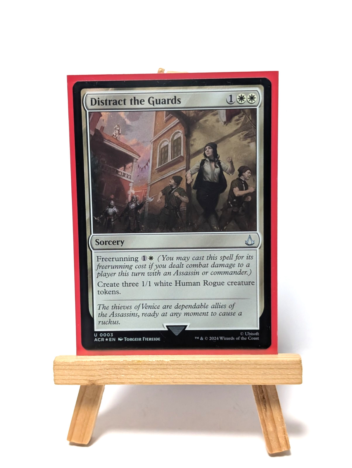 MTG Magic Universes Beyond Assassin\'s Creed Einzelkarten alle FOIL Sleeved NM EN