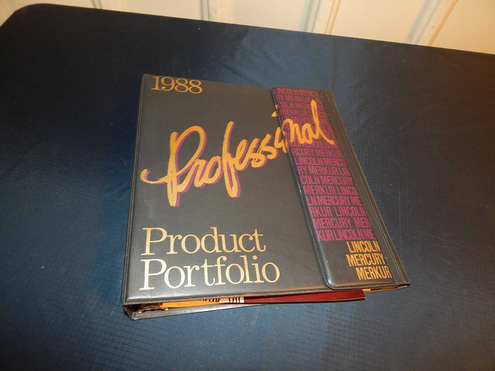 1988 Lincoln Mercury Professional Sales Portfolio- Sales Manual (Dealer)