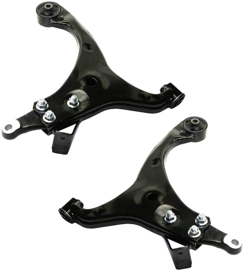 Autoshack Front Lower Control Arms with Bushings Pair of 2 for 2007-2010 Kia Opt