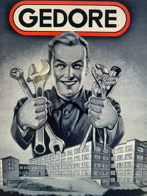 Gedore Tools  Catalogues x2   From Around 1950  Spline  Bound Copy