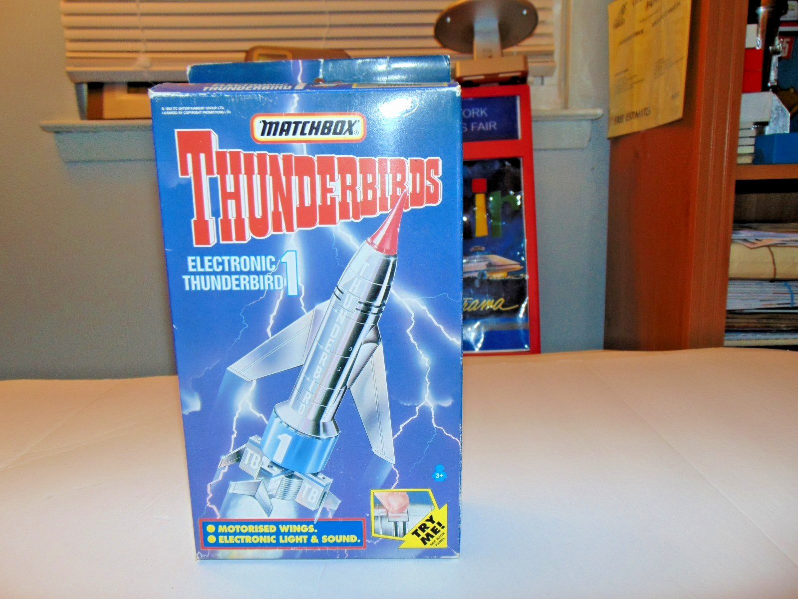 1993 Matchbox Thunderbirds Electronic Thunderbird 1 MIB NRFB NEW