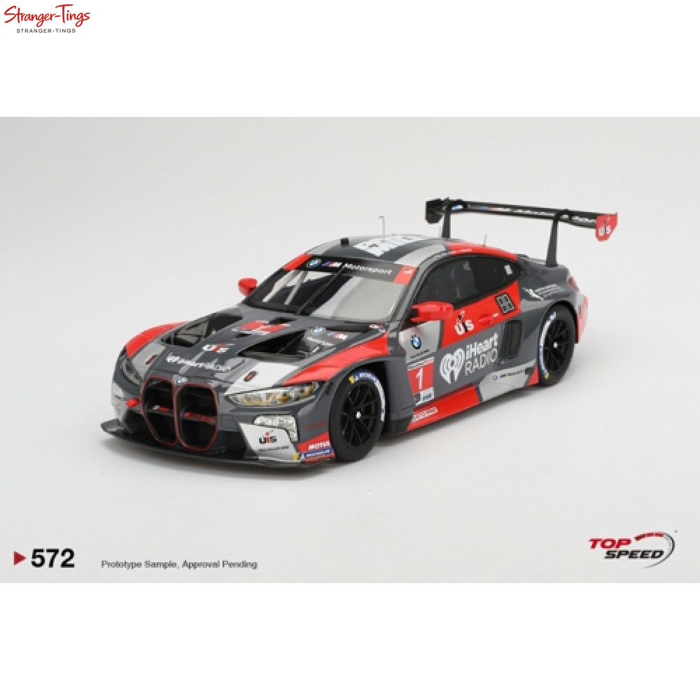 Top Speed 572 - 1/18 BMW M4 GT3 NO.1 Paul Miller Racing Imsa 2024 Sebring 12 Hrs