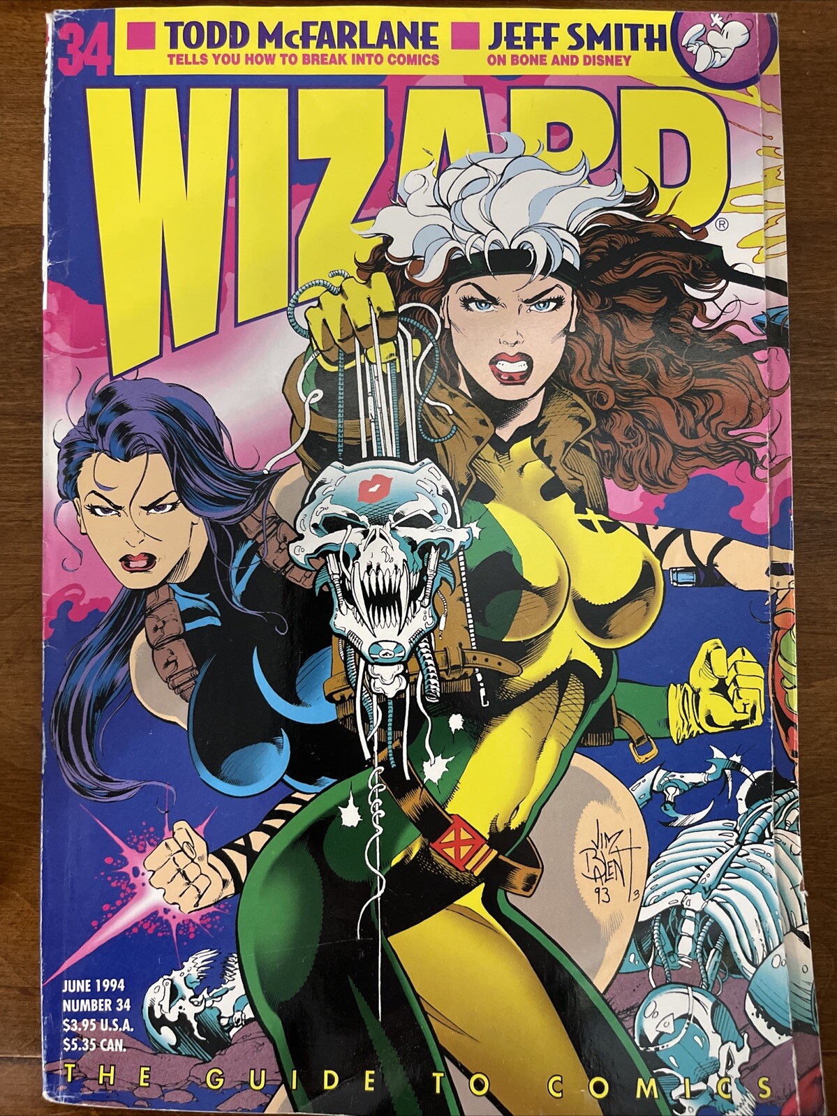 WIZARD GUIDE TO COMICS 34 Magazine June 1994