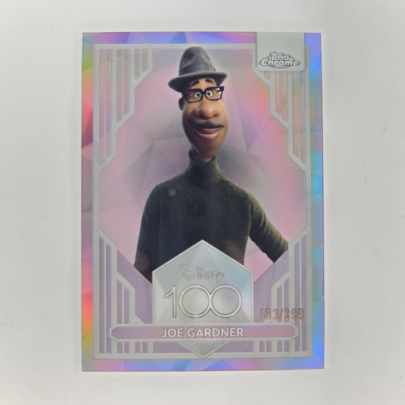 2023 Topps Chrome Disney 100 Joe Gardner Soul Pink Refractor Parallel /399 #64
