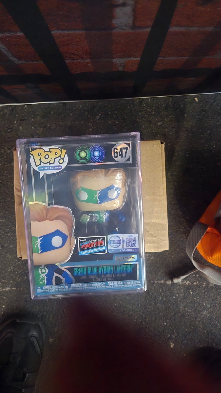 NYCC26 Funko Pop DC Green Blue Hybrid Lantern #647 [LE100]