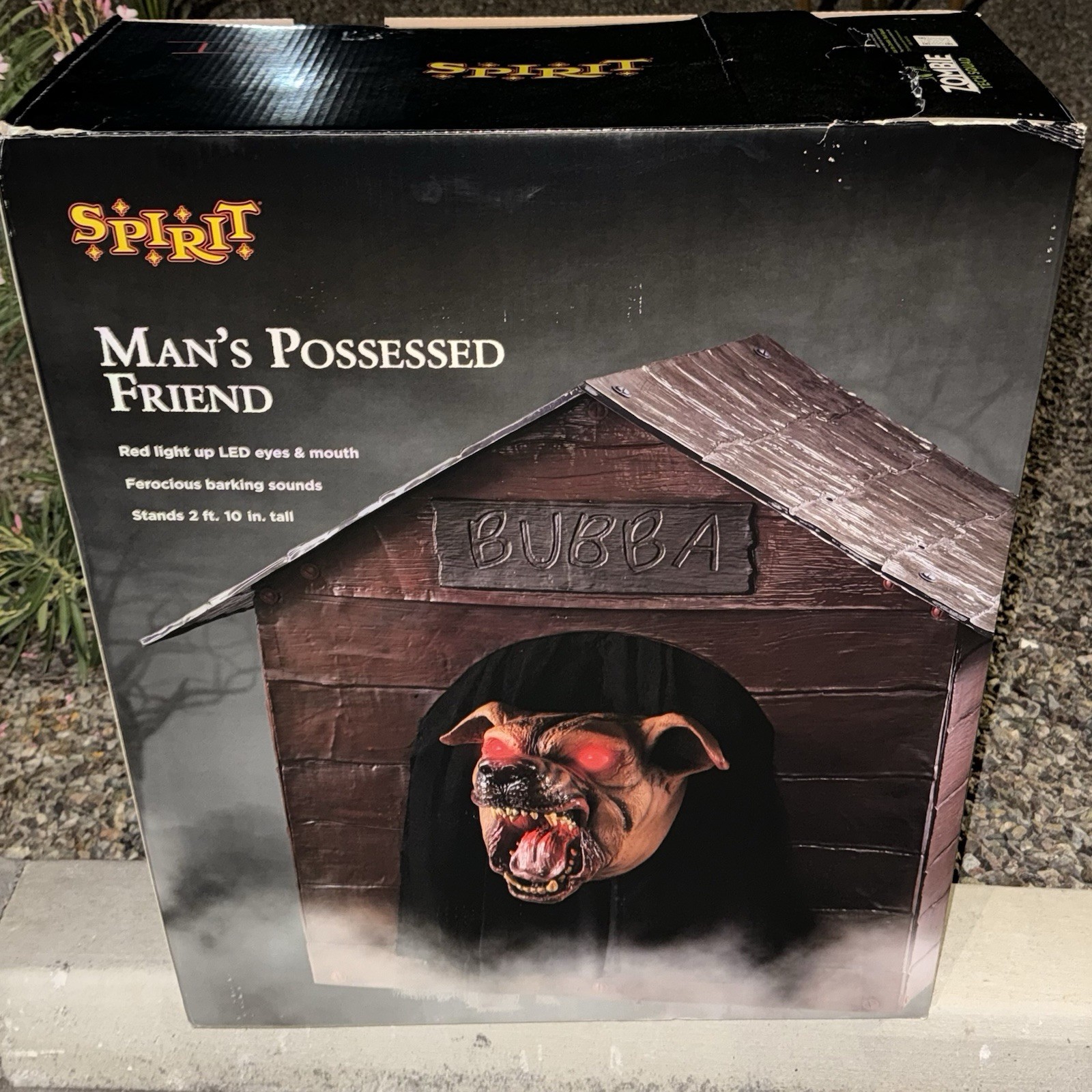 Spirit Halloween - Bubba Man’s Possessed Friend Animatronic Halloween Prop NIB