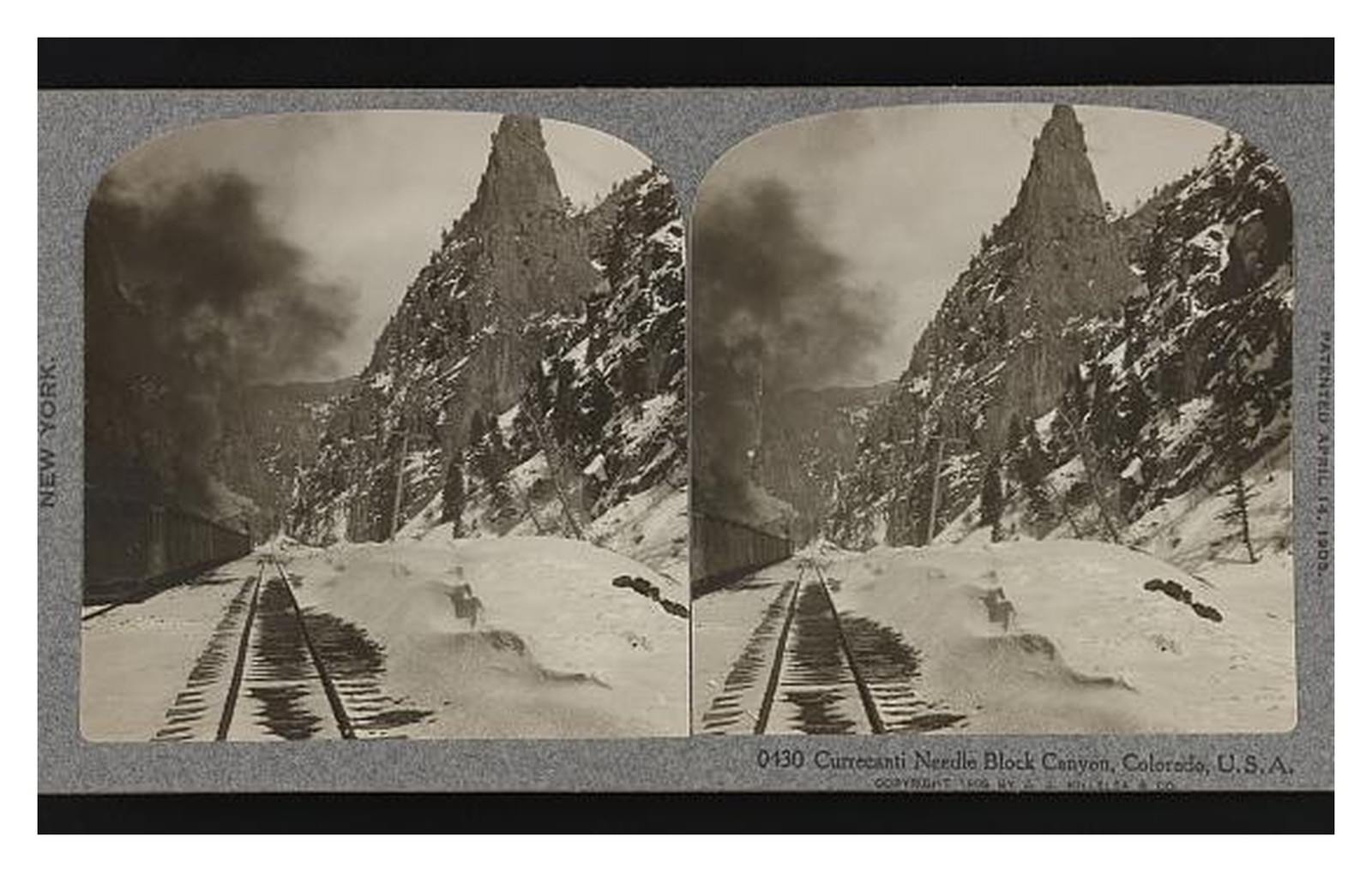 Curecanti Colorado Needle Canyon Standard Postcard