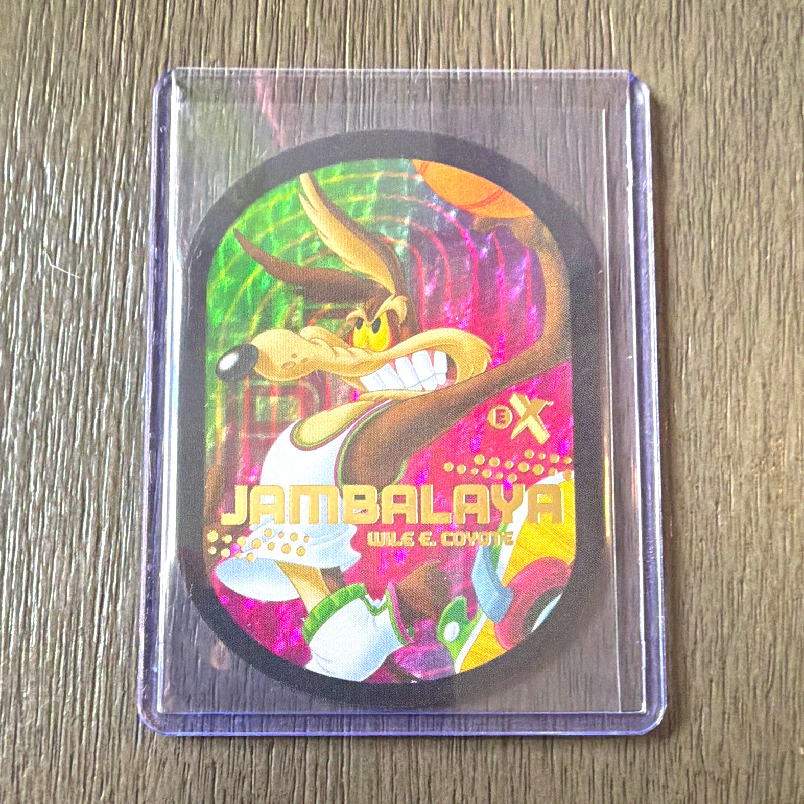 2024 SkyBox Fleer Retro Looney Tunes Wile E. Coyote “Jambalaya” SSP #J-3