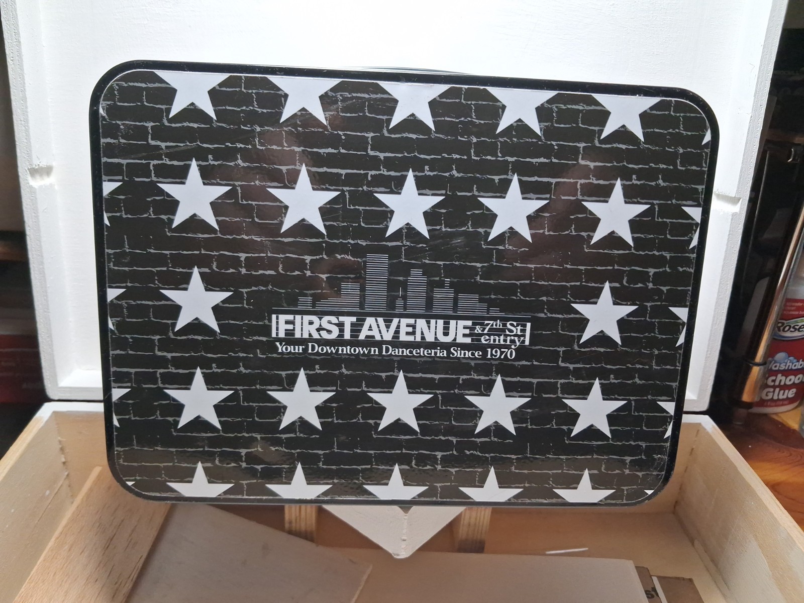 First Avenue & 7th St entry lunchbox Prince and the Revolution HTF Purple rain