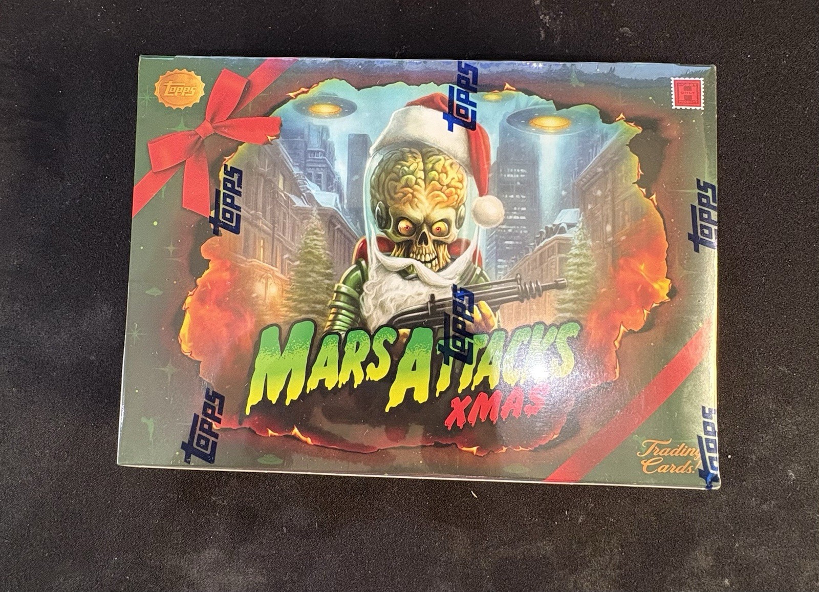 2026 TOPPS MARS ATTACKS XMAS CHRISTMAS HOBBY BOX (50 Cards) Brand New Sealed QTY