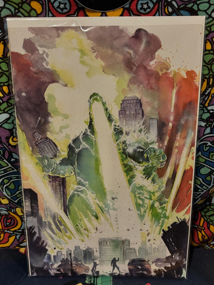 GODZILLA #13 Ito Exclusive NYCC Virgin Variant /150 w. COA 2026 IDW Mellow