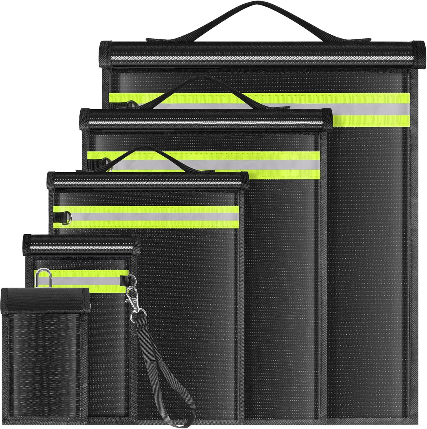 5 Pack Faraday Bags EMP Proof,Faraday Bags for Laptops Tablets Phones Car 5 Pack Faraday Bags EMP Proof,Faraday Bags for Laptops Tablets Phones Car