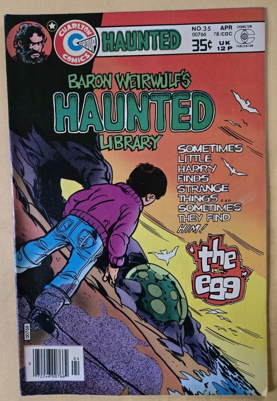 Haunted #35 VG/F (5.0) Charlton Comics 4/78