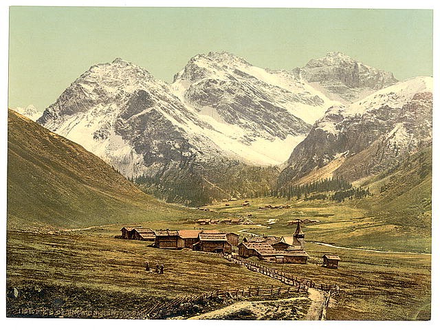 Photo:[Upper Engadine, Sertigthal, Grisons, Switzerland]