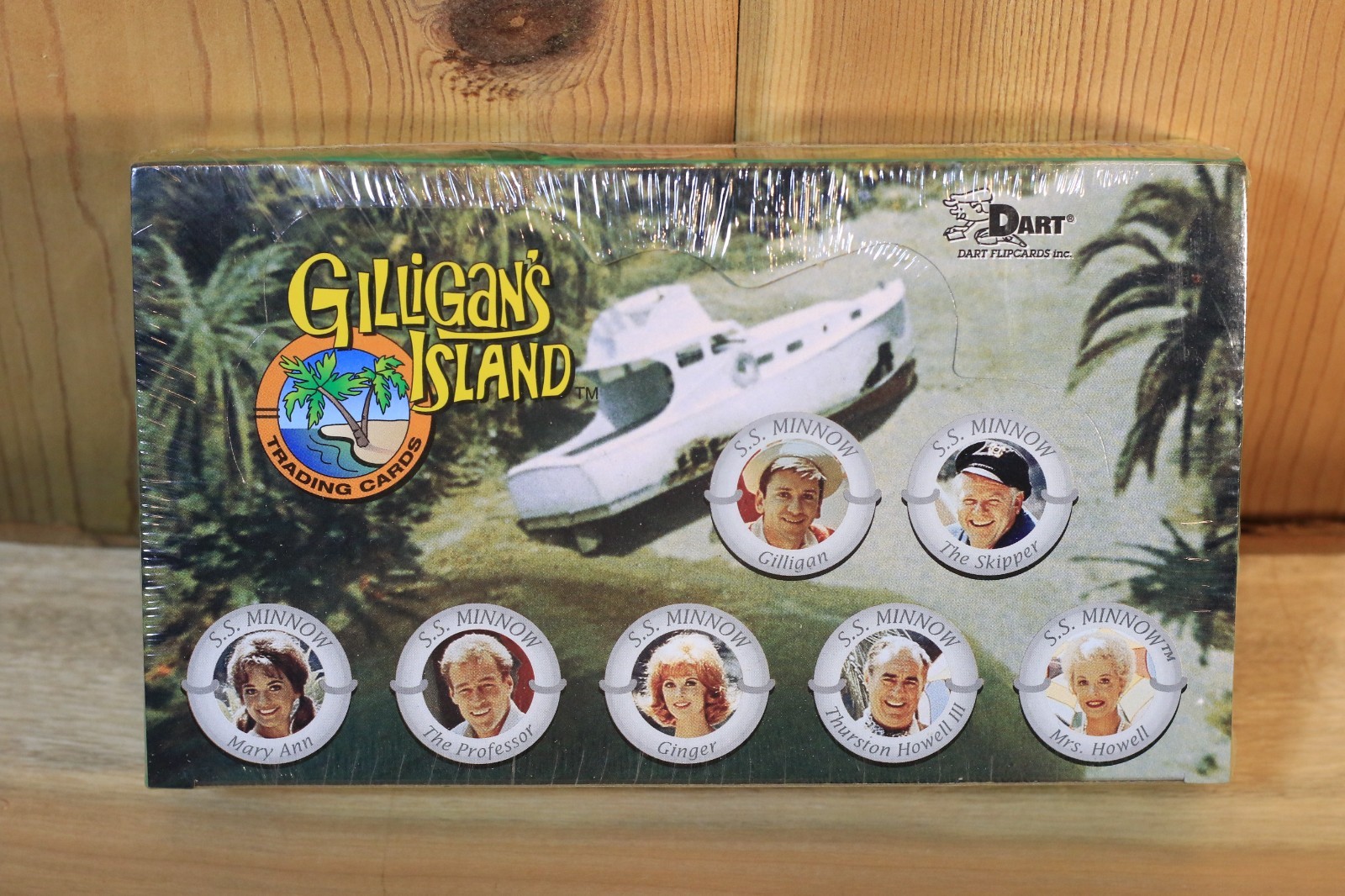 1997 Dart Flipcards Gilligan\'s Island Factory Sealed Box 36 Packs