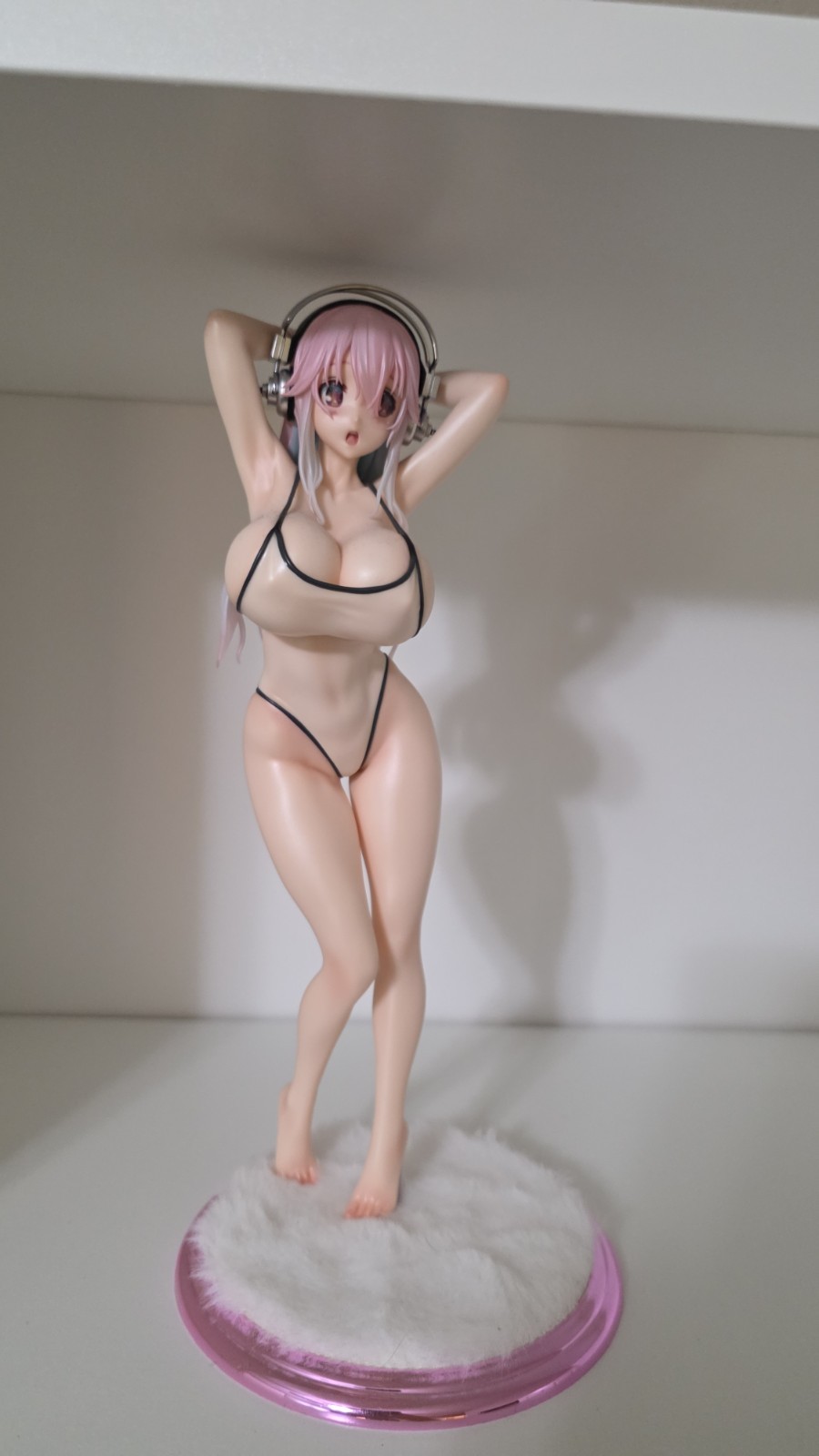 Dream Tech Super Sonico White Swimsuit Style 1/7 Scale Wave Figure Japan Toy