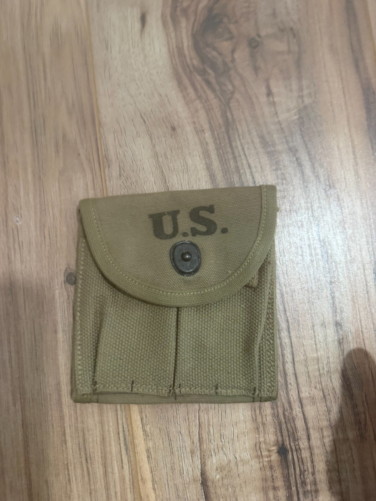 WWI US Army M1910 First Aid Packet Pouch JQMD 1914 Original Canvas USGI