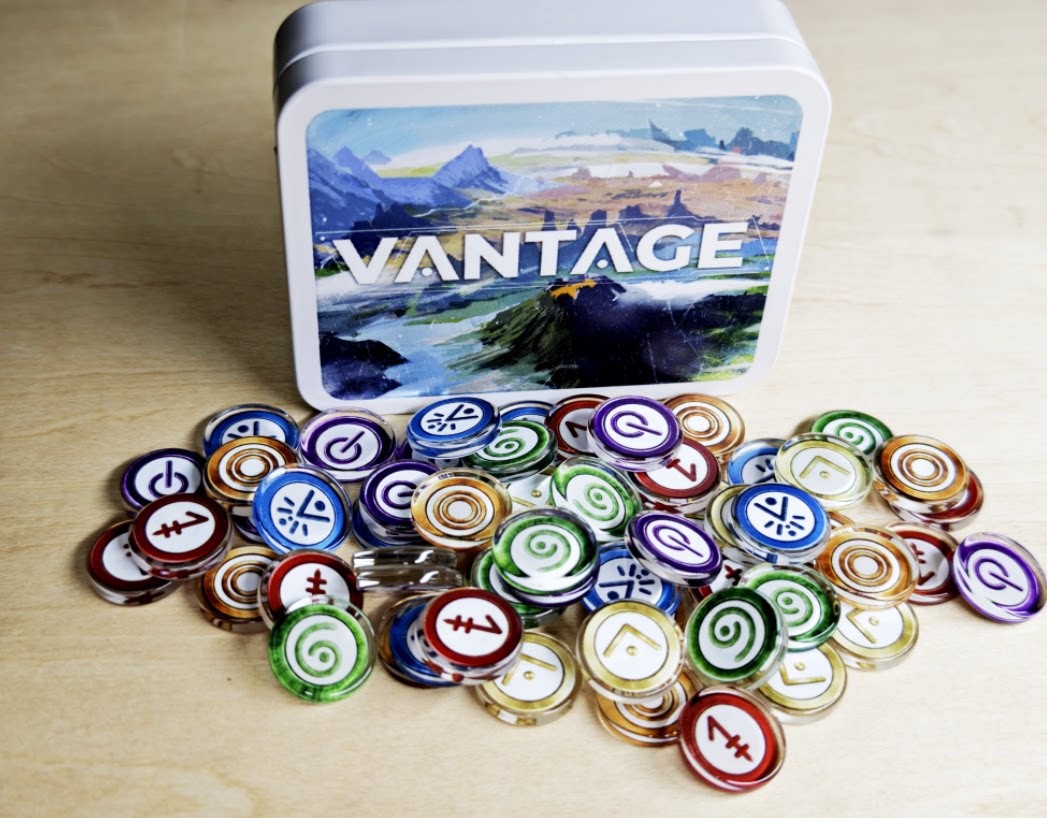 Journey Through a Thousand Realms: Crystal Vantage Token 60pcs