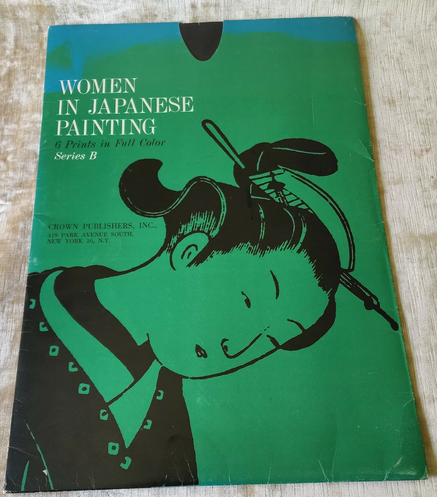 6 Japanese Prints WOMEN IN JAPANESE PAINTING Series \