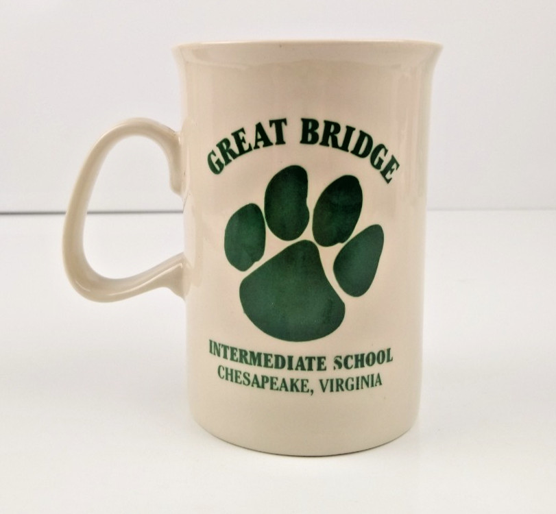 VTG Great Bridge Intermediate School Coffee Mug Cup Chesapeake VA