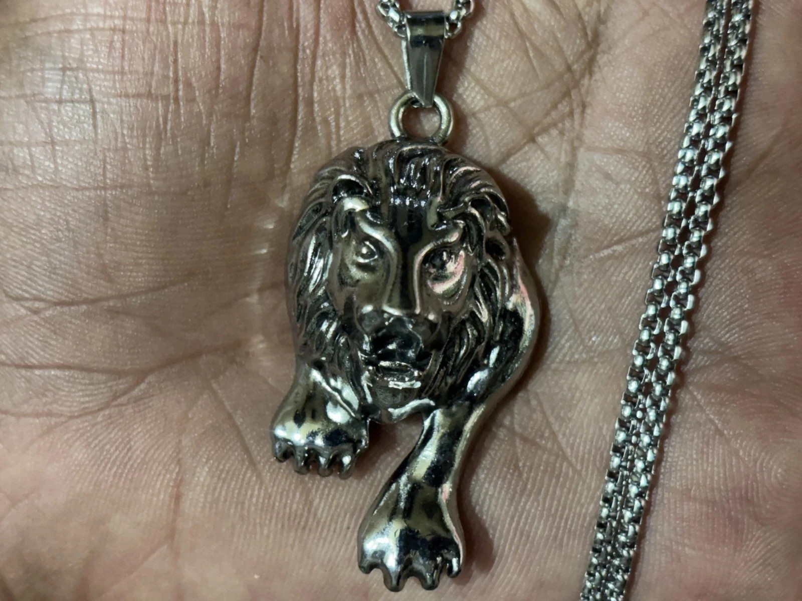 Trillionaire Maker Pendant Magical Lion Protection Luck Success Charm Silver