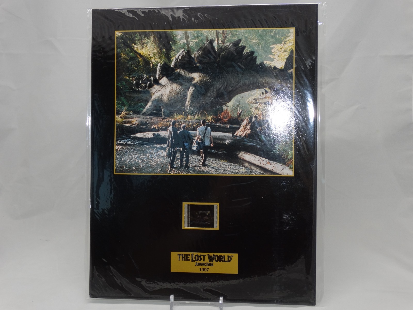 1997 The Lost World Jurassic Park Universal Stegosaurus Senitype 35mm Film Cell