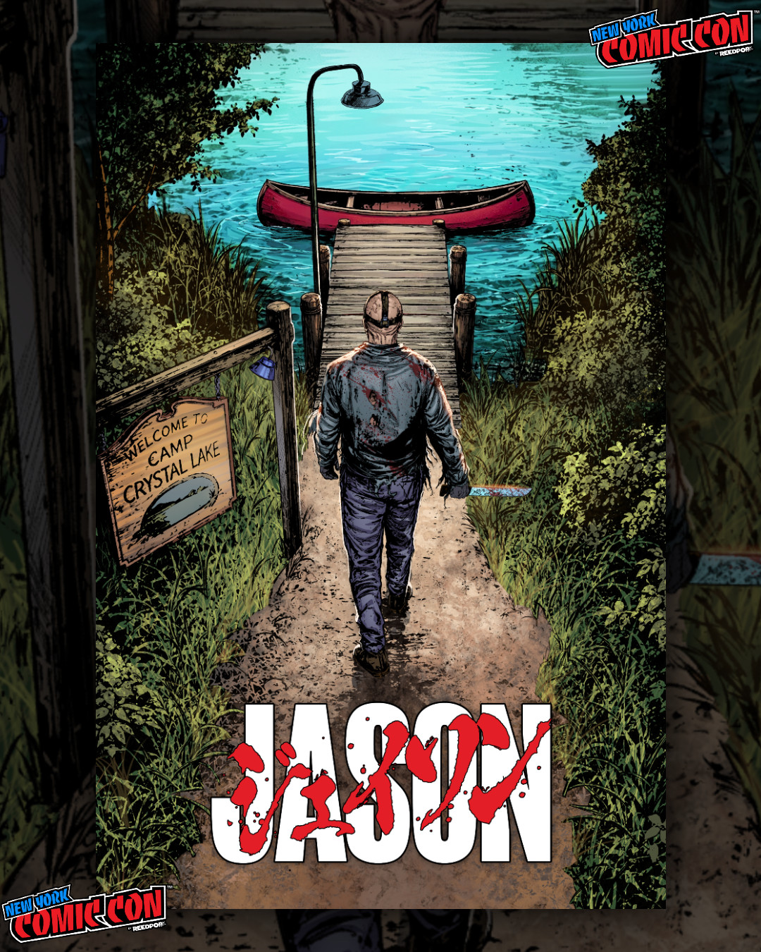 Friday the 13th Jason Akira Homage Artbook NYCC 2026 Exclusive LTD 150🔥In Hand