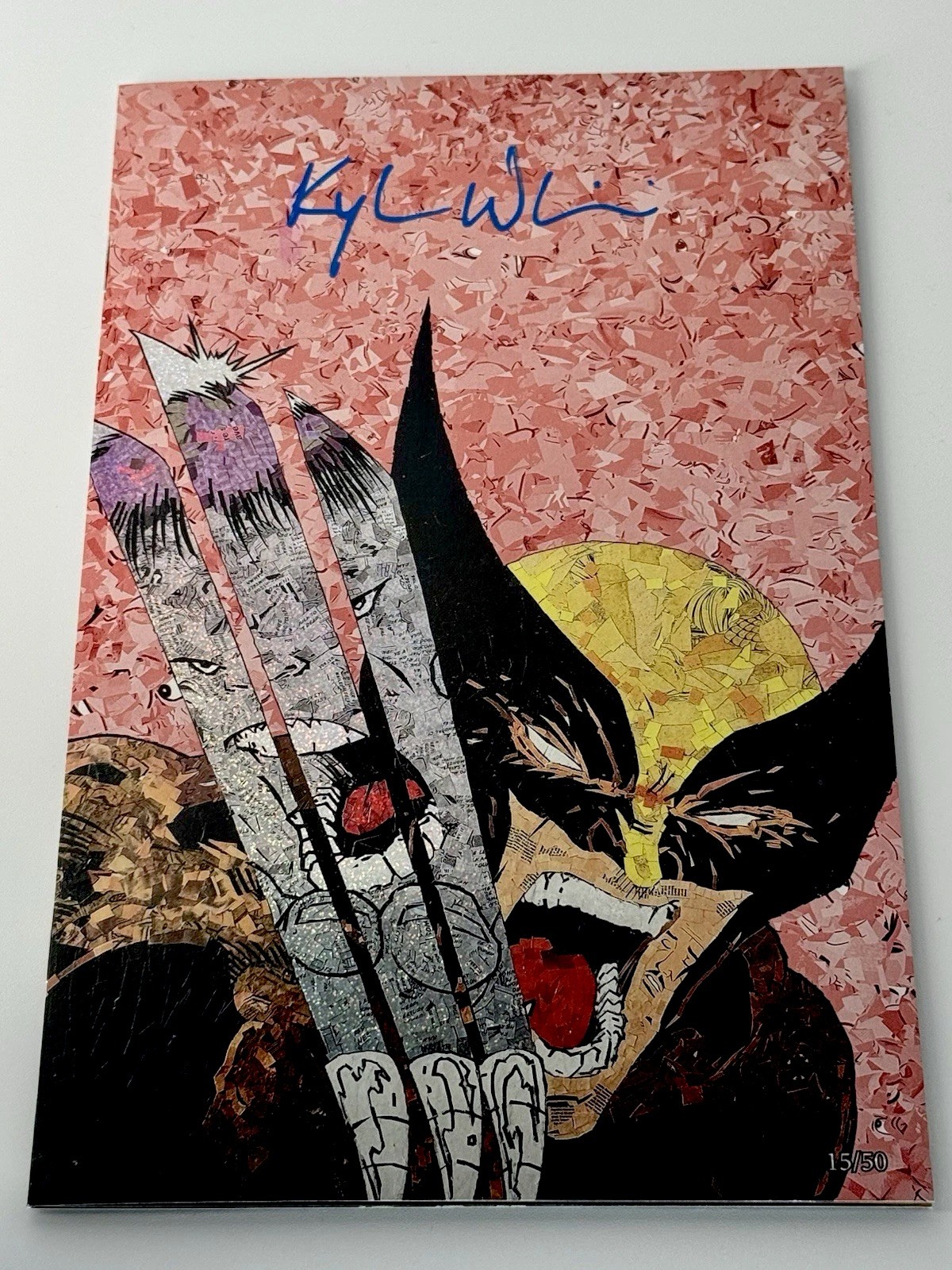 Hulk #340 Homage SIGNED Kyle Willis COA Mosaic Foil HeroesCon LTD 50 15/50