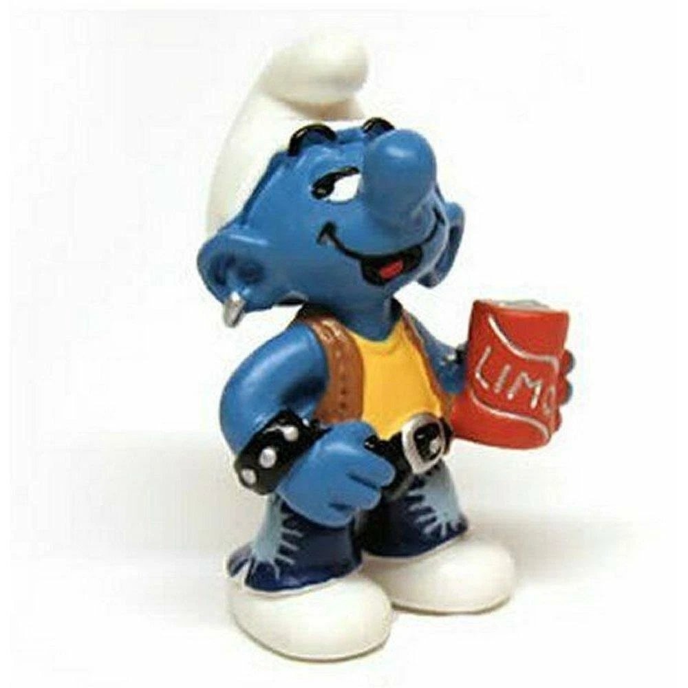 20523 Macho Smurf Retired Schleich Smurfs Schleich Figurine Figure rare toy 