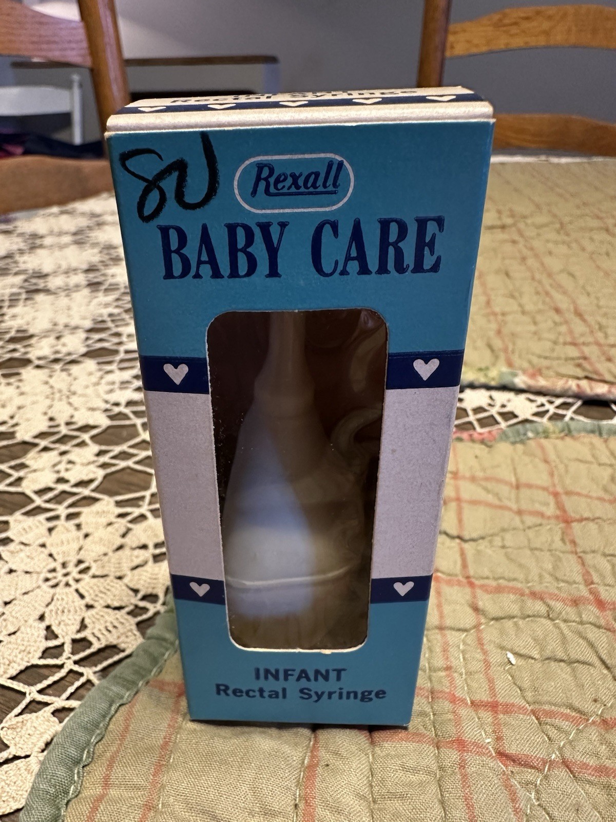 Vintage Infant Rectal Syringe
