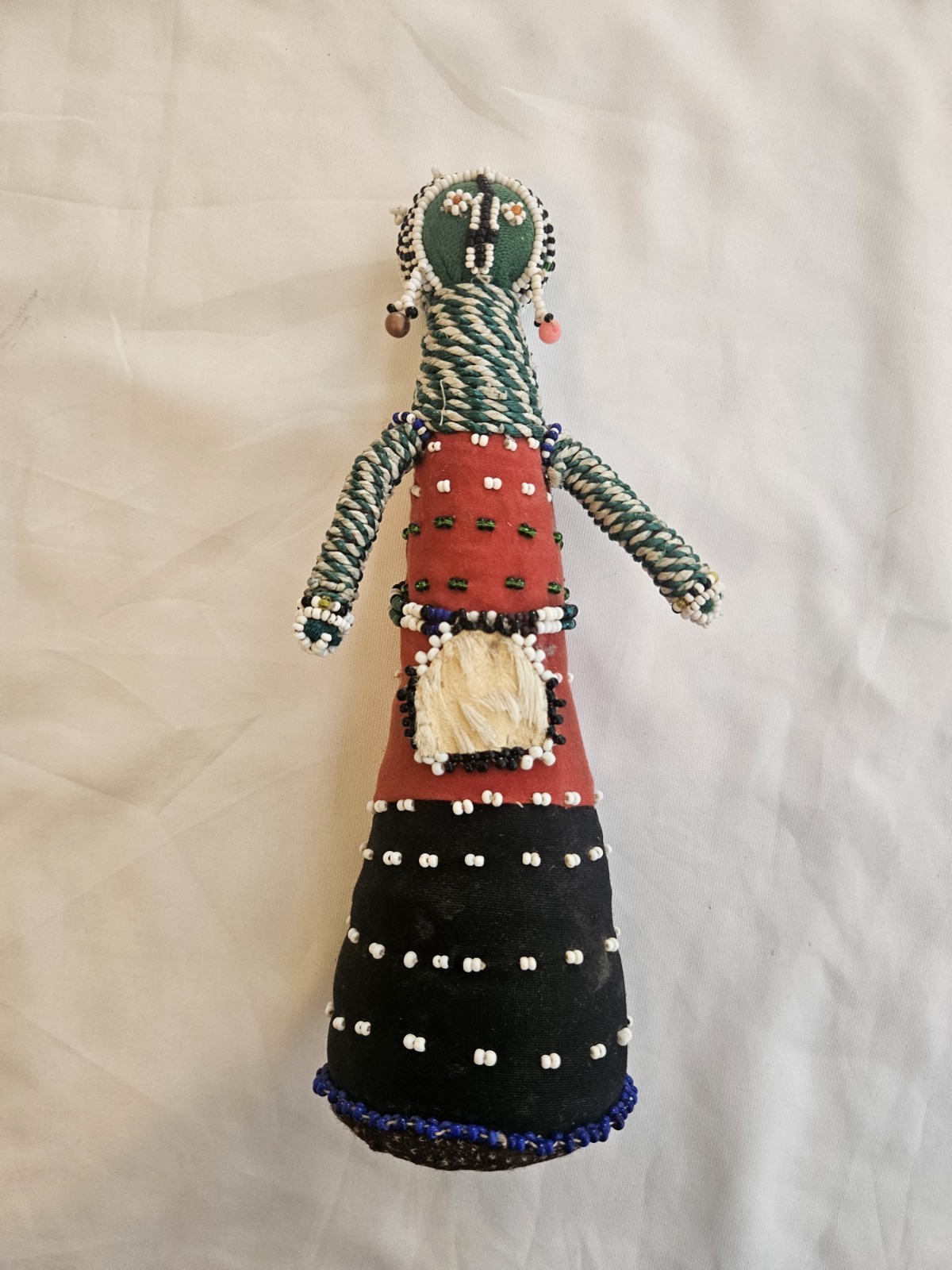 Vintage NDEBELE Ceremonial Fertility Africa Voodoo Doll (#gbox1)