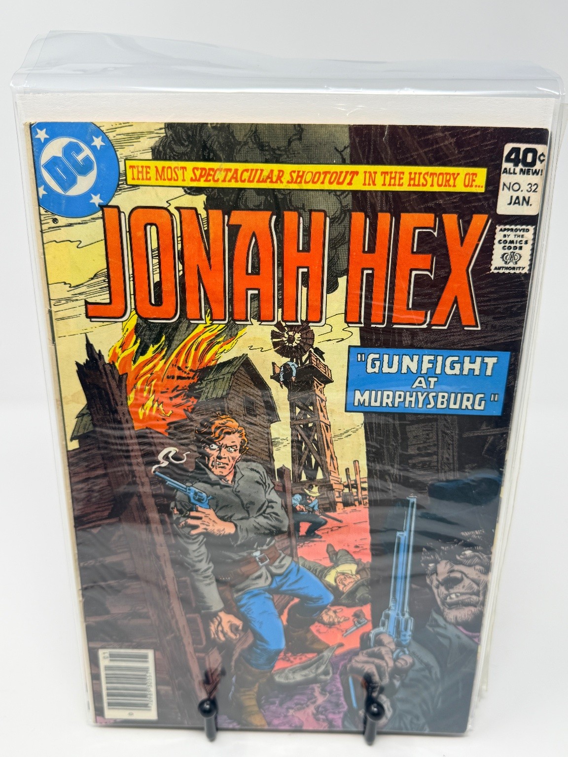 Jonah Hex #32 DC Comics Newsstand Edition Bronze Age Western