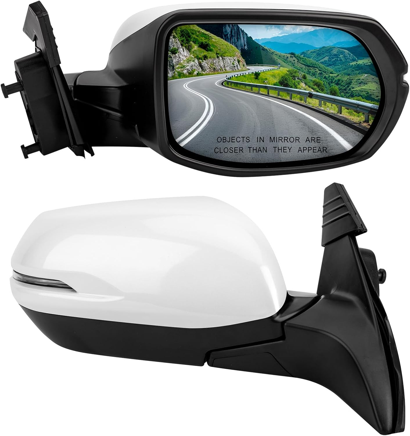 Right Passenger Side Rear View Mirror Replacement for Honda HR-V HRV 2016-2022 -
