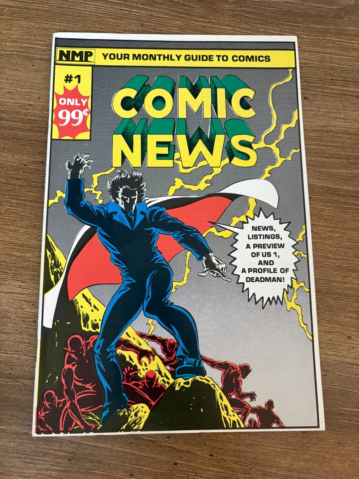 Comic News # 1 VF/NM NMP Monthly Guide To Comics Comic Book 6 J348