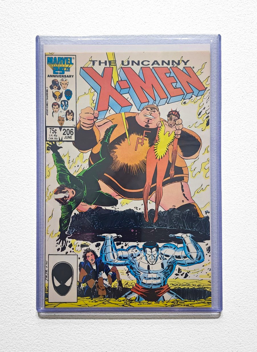 Marvel The Uncanny X-Men #206 (1986) Claremont Romita Jr. Newsstand