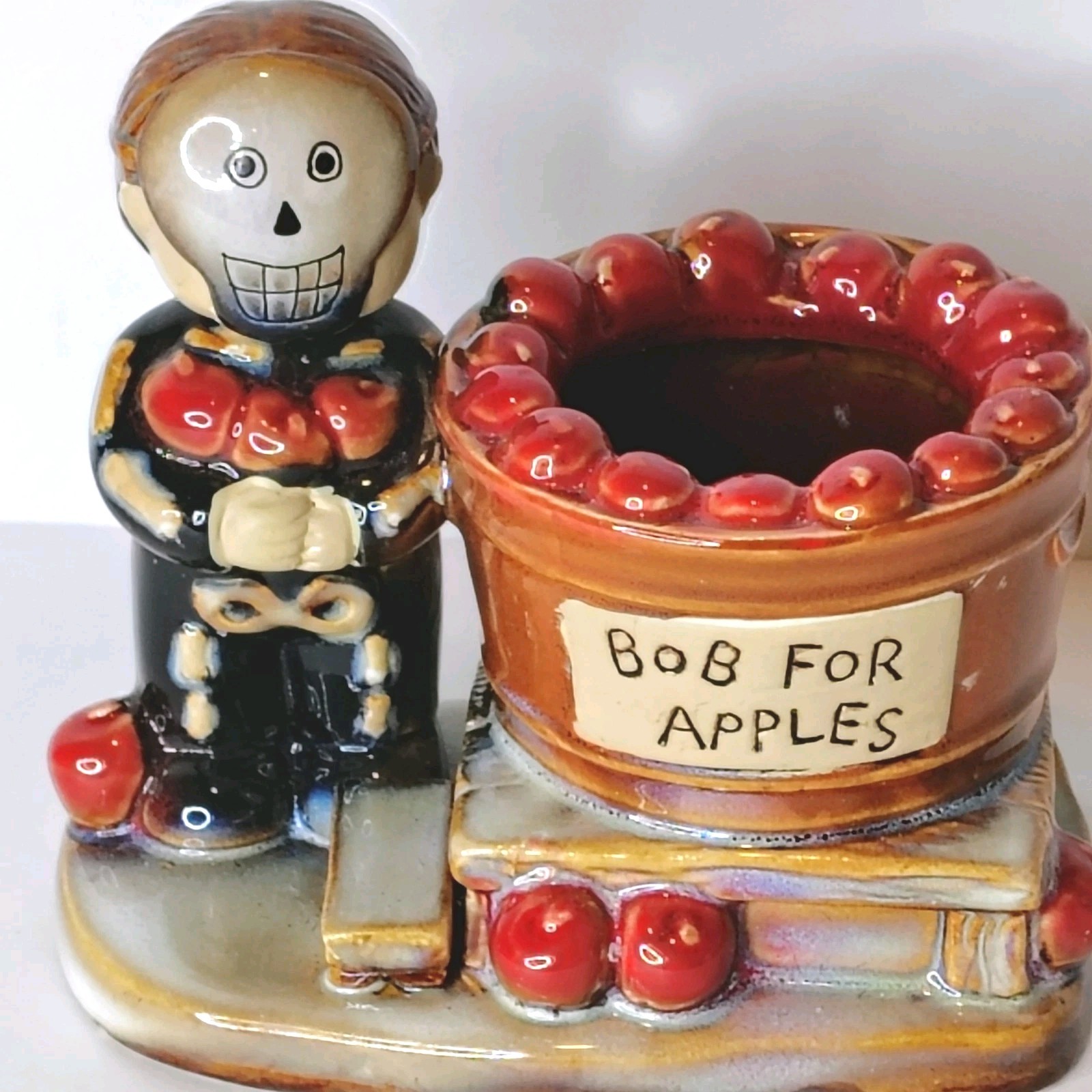 Yankee Candle Holiday Halloween Kid Bob For Apples Votive Tealight Candle Holder