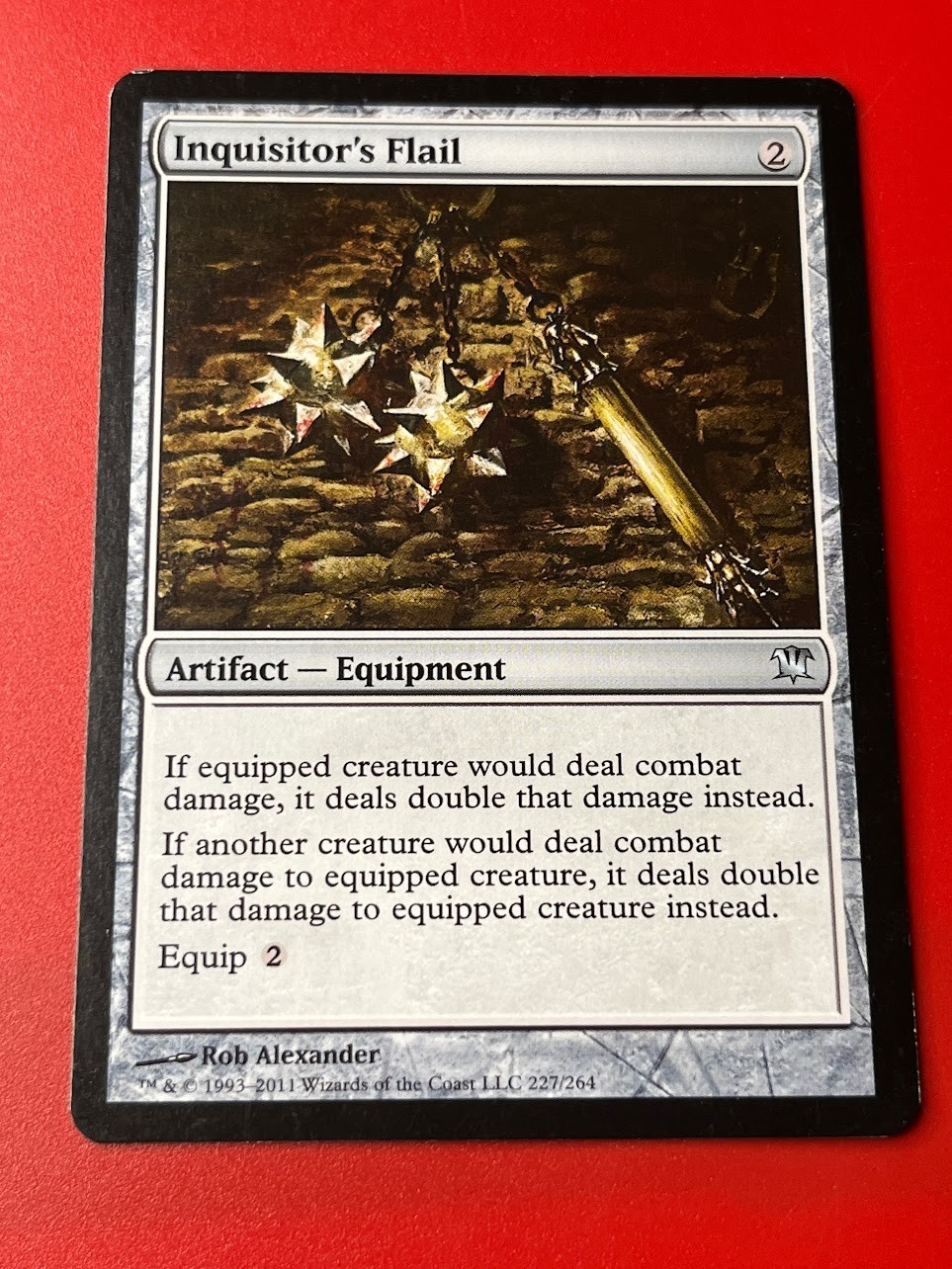 1x INQUISITOR\'S FLAIL - Innistrad - MTG - Magic the Gathering