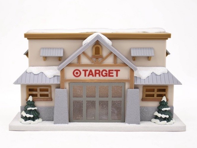 2026 Target LED Light-Up Store Bullseye's Playground Holiday Village NEW