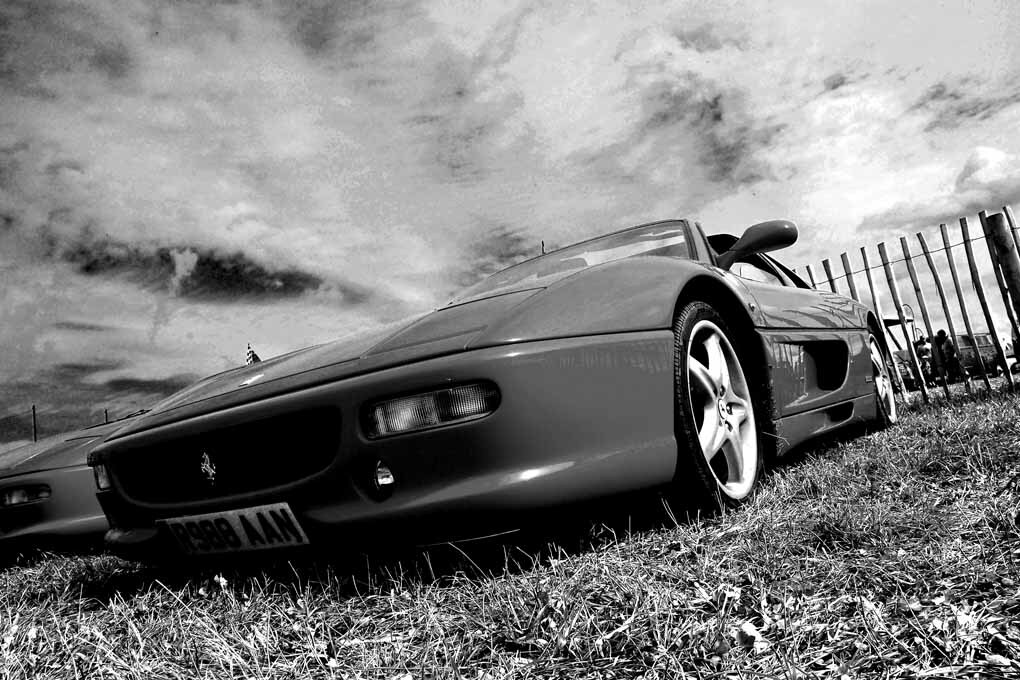 Ferrari Sports Motor Car Auto Vehicle Photograph Picture Print