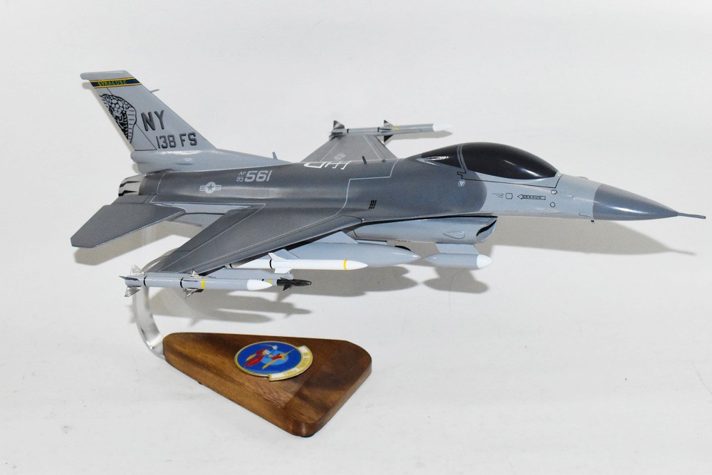 Lockheed Martin® F-16C Fighting Falcon®, 138th Fighter Squadron Model, 18