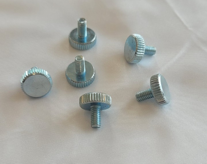 Lightsaber Silver Thumb Screw X2 Kit Replacement Light saber Thumb Screw Set